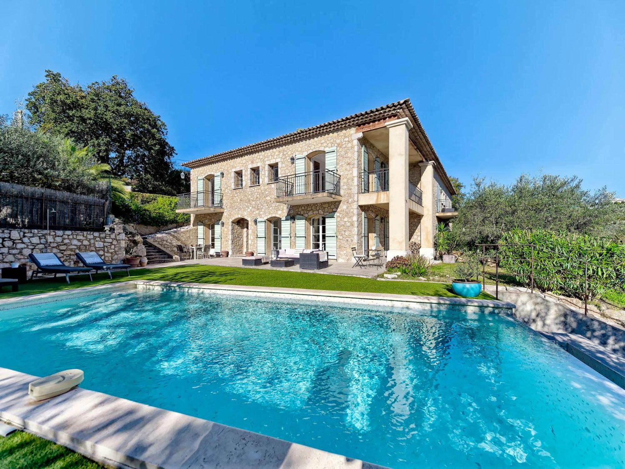 カーニュ・シュル・メール Bastide D'Architecte En Pierreヴィラ エクステリア 写真